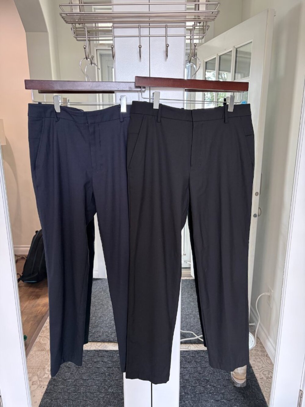 LOT of 2 - Men's Kit & Ace Pants - US 32 -Black and Navy